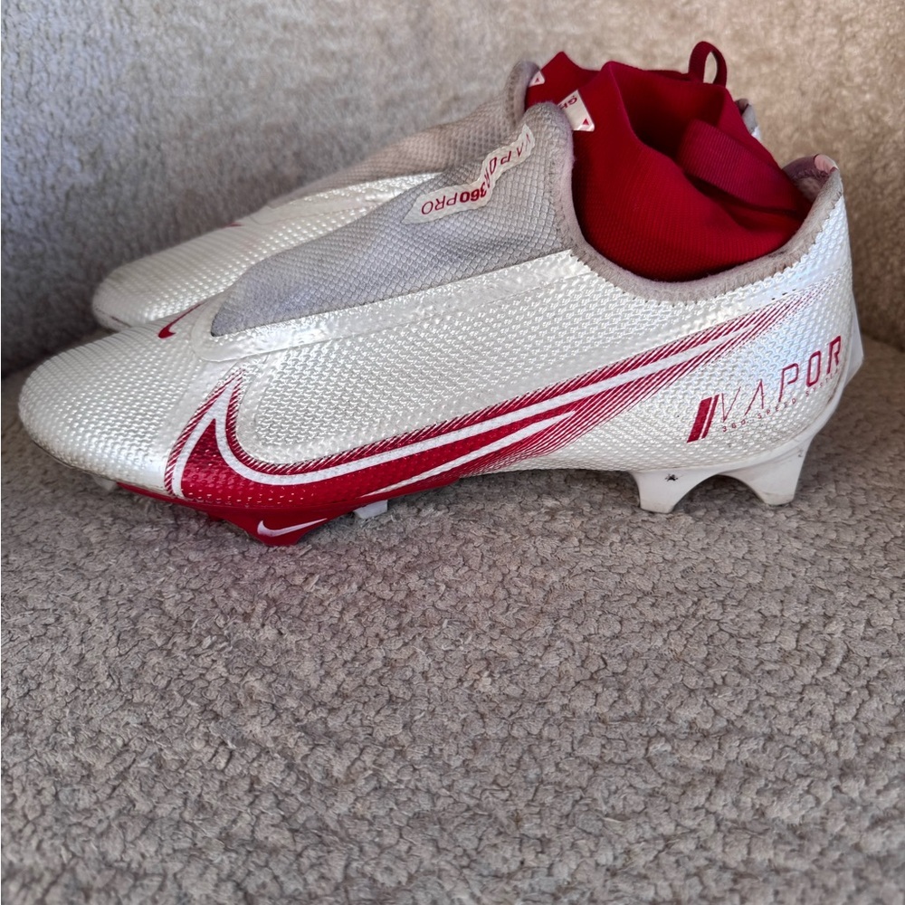 Nike Mercurial Vapor 360 Pro FG White Red Ghost Lace AO8277-102 Men’s 11.5